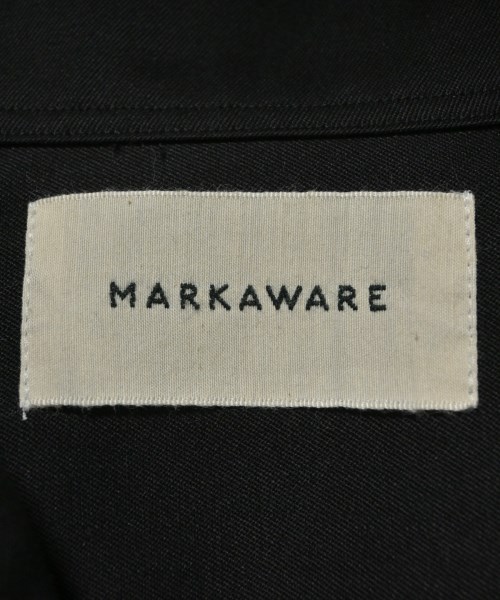MARKAWARE（マーカウェア）カジュアルシャツ 黒 サイズ:2(M位) メンズ/2200648936695