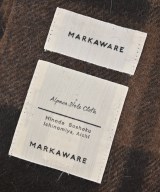 MARKAWARE（マーカウェア）マフラー 茶 サイズ:- メンズ/2200658168154