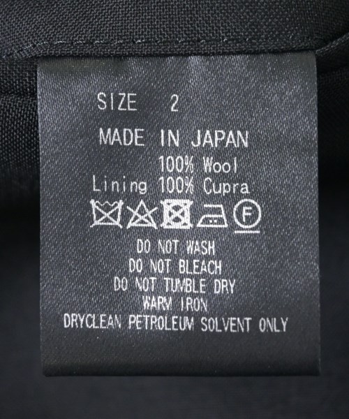 MARKAWARE（マーカウェア）スラックス 黒 サイズ:2(M位) メンズ/2200711063136