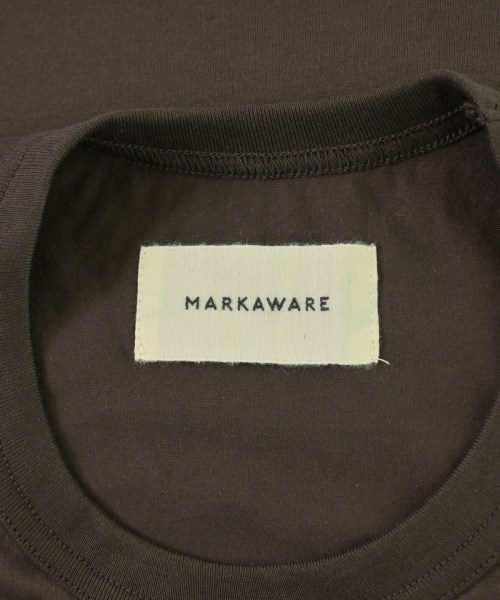 MARKAWARE（マーカウェア）Tシャツ・カットソー 茶 サイズ:3(L位) メンズ/2200711063174