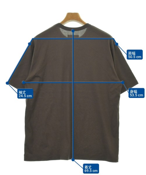 MARKAWARE（マーカウェア）Tシャツ・カットソー 茶 サイズ:3(L位) メンズ/2200711063174