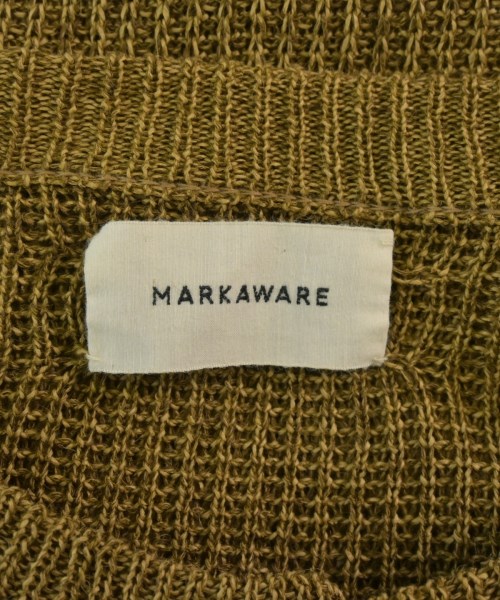 MARKAWARE（マーカウェア）カーディガン 黄 サイズ:3(L位) メンズ/2200632649044