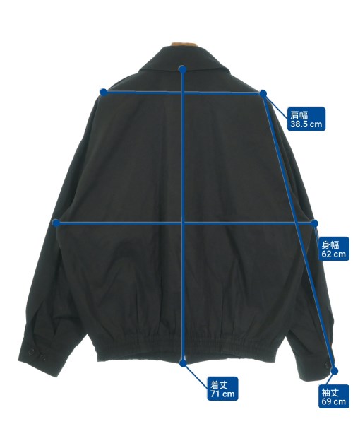 MARKAWARE（マーカウェア）ブルゾン 黒 サイズ:2(M位) メンズ/2200647840016