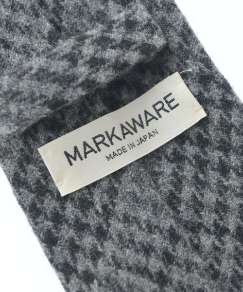 MARKAWARE（マーカウェア）ネクタイ グレー サイズ:- メンズ/2200662989011