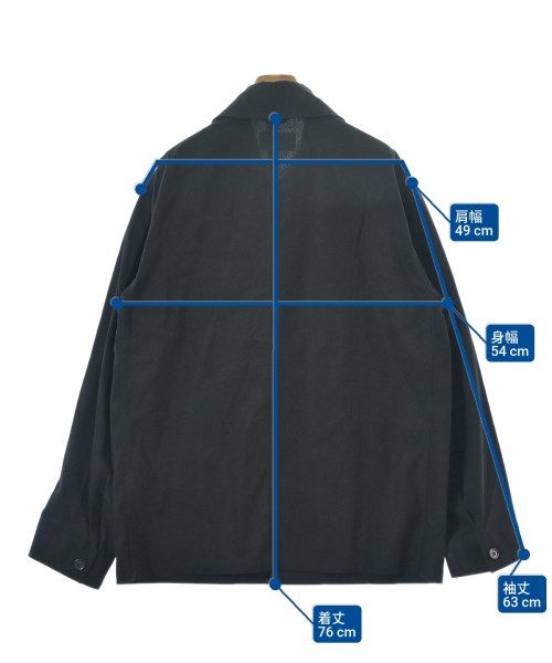 MARKAWARE（マーカウェア）ミリタリーブルゾン 黒 サイズ:3(L位) メンズ/2200663723140