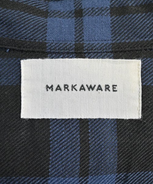 MARKAWARE（マーカウェア）カジュアルシャツ 青 サイズ:2(M位) メンズ/2200661012017