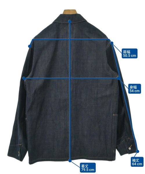 MARKAWARE（マーカウェア）カバーオール 紺 サイズ:2(M位) メンズ/2200661012161