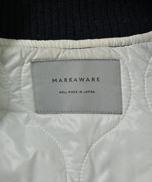 MARKAWARE（マーカウェア）スタジャン 紺 サイズ:2(M位) メンズ/2200664459017