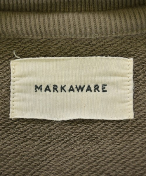 MARKAWARE（マーカウェア）スウェット カーキ サイズ:1(S位) メンズ/2200723682028
