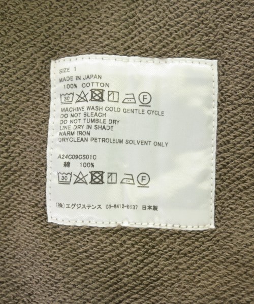 MARKAWARE（マーカウェア）スウェット カーキ サイズ:1(S位) メンズ/2200723682028