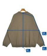 MARKAWARE（マーカウェア）スウェット カーキ サイズ:1(S位) メンズ/2200723682028