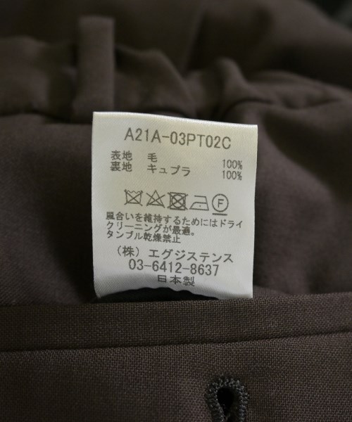 MARKAWARE（マーカウェア）スラックス 茶 サイズ:2(M位) メンズ/2200726462030