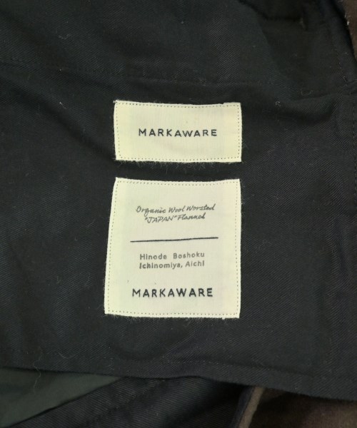 MARKAWARE（マーカウェア）スラックス 茶 サイズ:2(M位) メンズ/2200728011052