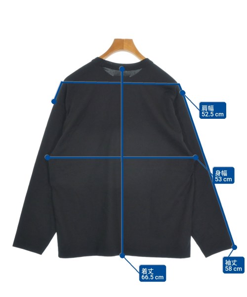 MARKAWARE（マーカウェア）Tシャツ・カットソー 黒 サイズ:1(S位) メンズ/2200685225028
