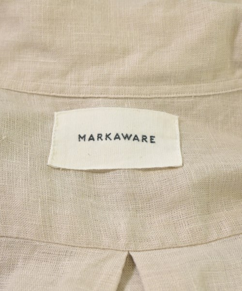 MARKAWARE（マーカウェア）カジュアルシャツ ベージュ サイズ:2(M位) メンズ/2200685855171