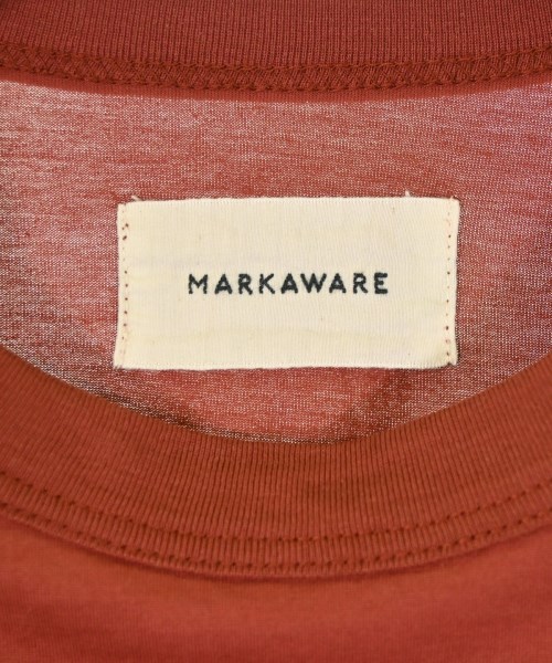 MARKAWARE（マーカウェア）Tシャツ・カットソー 茶 サイズ:1(S位) メンズ/2200690575057
