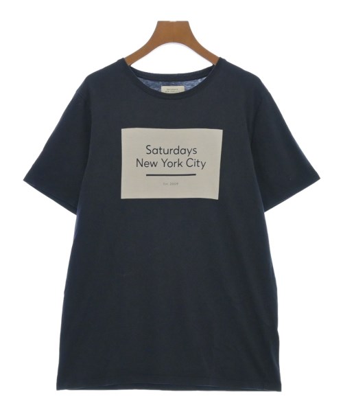SATURDAYS NEW YORK CITY(サタデーズニューヨークシティー)Tシャツ・カットソー 紺 サイズ:M/2200466713096