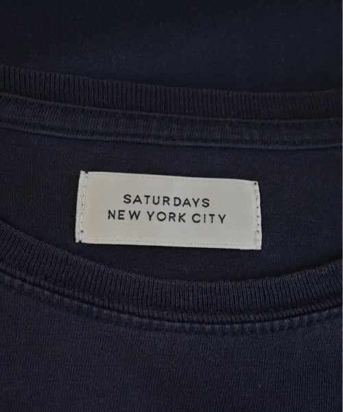 SATURDAYS NEW YORK CITY（サタデーズニューヨークシティー）Tシャツ・カットソー 紺 サイズ:M メンズ/2200466713096