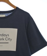 SATURDAYS NEW YORK CITY（サタデーズニューヨークシティー）Tシャツ・カットソー 紺 サイズ:M メンズ/2200466713096