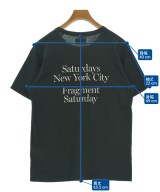 SATURDAYS NEW YORK CITY（サタデーズニューヨークシティー）Tシャツ・カットソー 黒 サイズ:M メンズ/2200552245067