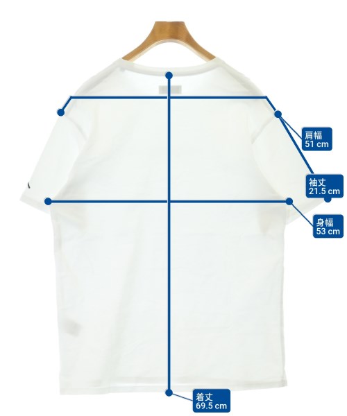 SATURDAYS NEW YORK CITY（サタデーズニューヨークシティー）Tシャツ・カットソー 白 サイズ:L メンズ/2200620315043