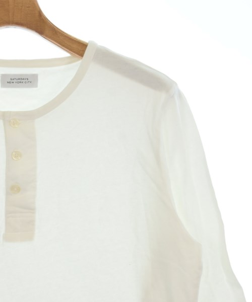 SATURDAYS NEW YORK CITY（サタデーズニューヨークシティー）Tシャツ・カットソー 白 サイズ:S メンズ/2200619558062