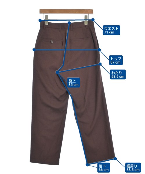 SATURDAYS NEW YORK CITY（サタデーズニューヨークシティー）スラックス 赤 サイズ:XS レディース/2200637276122