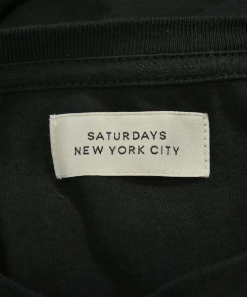 SATURDAYS NEW YORK CITY（サタデーズニューヨークシティー）Tシャツ・カットソー 黒 サイズ:XS レディース/2200624747161
