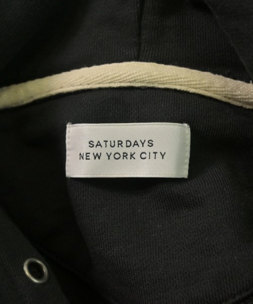 SATURDAYS NEW YORK CITY（サタデーズニューヨークシティー）パーカー 黒 サイズ:S メンズ/2200639114040