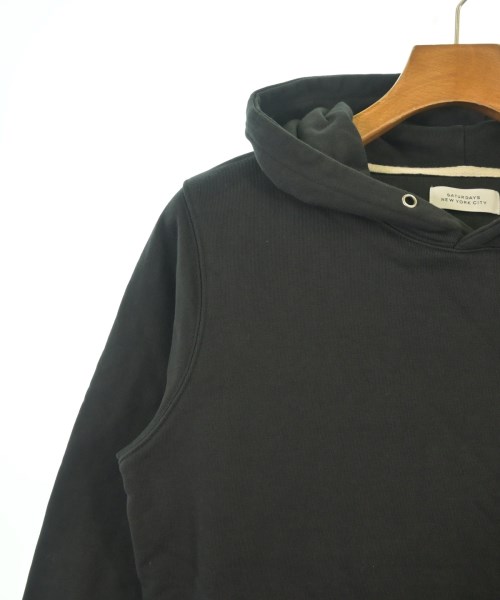 SATURDAYS NEW YORK CITY（サタデーズニューヨークシティー）パーカー 黒 サイズ:S メンズ/2200639114040