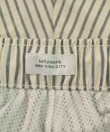 SATURDAYS NEW YORK CITY（サタデーズニューヨークシティー）ショートパンツ 白 サイズ:XS メンズ/2200642131027