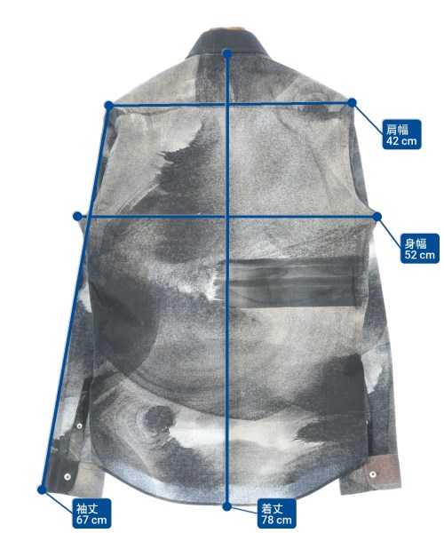 SATURDAYS NEW YORK CITY（サタデーズニューヨークシティー）カジュアルシャツ 黒 サイズ:M メンズ/2200640311445