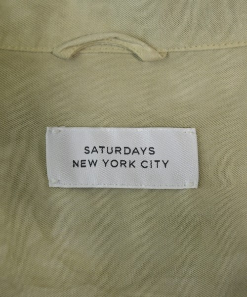 SATURDAYS NEW YORK CITY（サタデーズニューヨークシティー）カジュアルシャツ 緑 サイズ:S メンズ/2200640311483