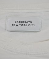 SATURDAYS NEW YORK CITY（サタデーズニューヨークシティー）Tシャツ・カットソー 白 サイズ:XL メンズ/2200629444058