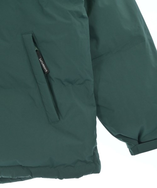 SATURDAYS NEW YORK CITY（サタデーズニューヨークシティー）ダウンジャケット/ダウンベスト 緑 サイズ:L メンズ/2200640089016