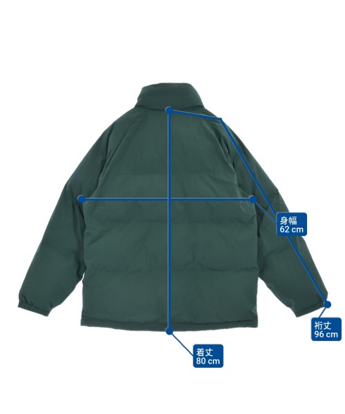 SATURDAYS NEW YORK CITY（サタデーズニューヨークシティー）ダウンジャケット/ダウンベスト 緑 サイズ:L メンズ/2200640089016