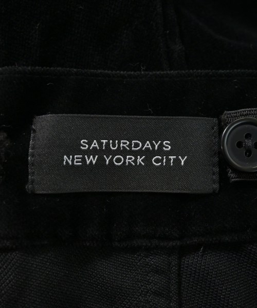 SATURDAYS NEW YORK CITY（サタデーズニューヨークシティー）カーゴパンツ 黒 サイズ:30(M位) メンズ/2200598594907