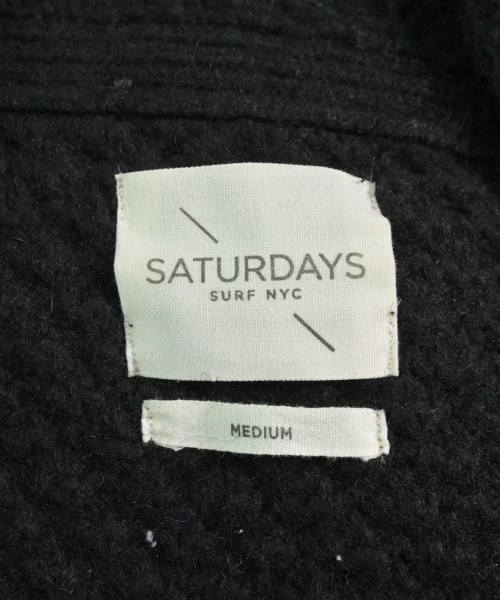 SATURDAYS NEW YORK CITY（サタデーズニューヨークシティー）カーディガン 黒 サイズ:M メンズ/2200623633083
