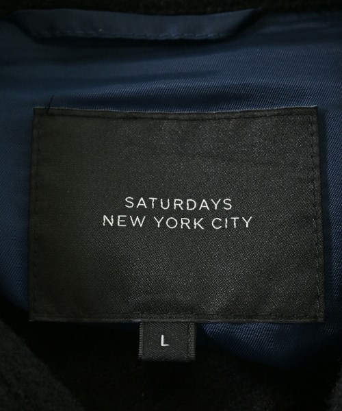 SATURDAYS NEW YORK CITY（サタデーズニューヨークシティー）カバーオール 黒 サイズ:L メンズ/2200615137025