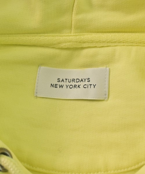 SATURDAYS NEW YORK CITY（サタデーズニューヨークシティー）スウェット 黄 サイズ:M メンズ/2200630421024
