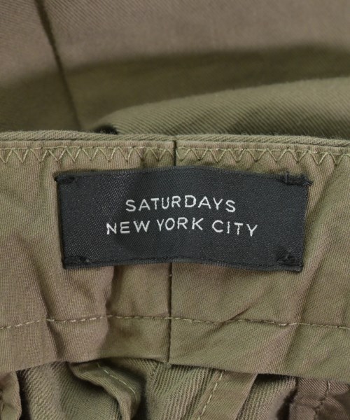 SATURDAYS NEW YORK CITY（サタデーズニューヨークシティー）スラックス カーキ サイズ:32(L位) メンズ/2200611389169