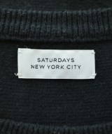 SATURDAYS NEW YORK CITY（サタデーズニューヨークシティー）ニット・セーター 黒 サイズ:S メンズ/2200614182019