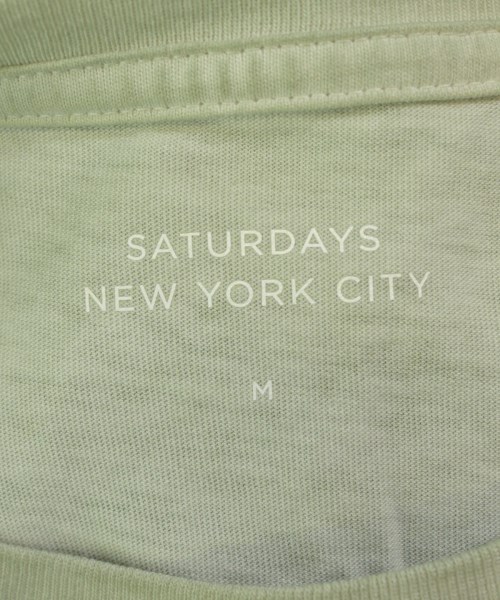 SATURDAYS NEW YORK CITY（サタデーズニューヨークシティー）Tシャツ・カットソー 緑 サイズ:M メンズ/2200616496145