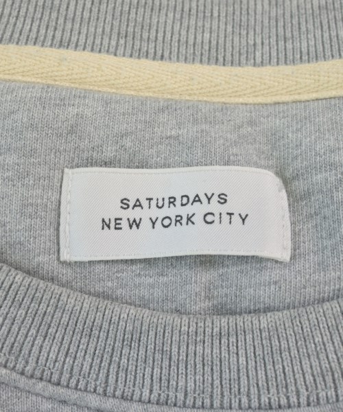 SATURDAYS NEW YORK CITY（サタデーズニューヨークシティー）スウェット グレー サイズ:L メンズ/2200619364106
