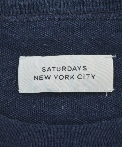 SATURDAYS NEW YORK CITY（サタデーズニューヨークシティー）Tシャツ・カットソー 紺 サイズ:M メンズ/2200619364113