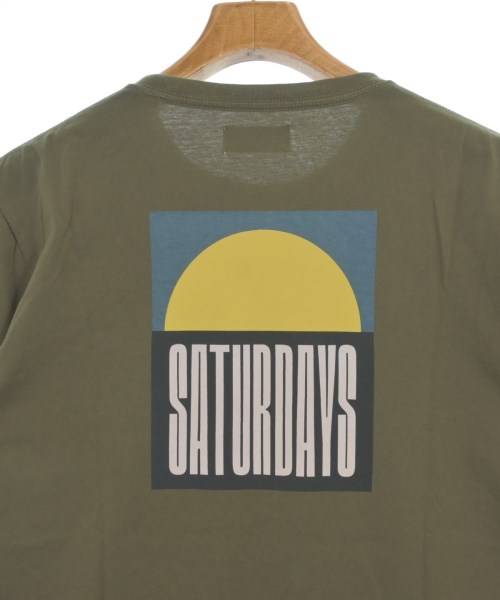 SATURDAYS NEW YORK CITY（サタデーズニューヨークシティー）Tシャツ・カットソー カーキ サイズ:L メンズ/2200619364120