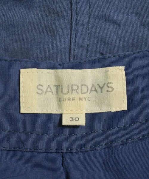 SATURDAYS SURF NYC（サタダーズサーフニューヨーク）ショートパンツ 紺 サイズ:30(M位) メンズ/2200672455216