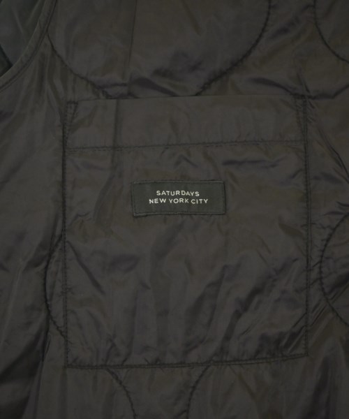 SATURDAYS NEW YORK CITY（サタデーズニューヨークシティー）モッズコート 黒 サイズ:S メンズ/2200670918096
