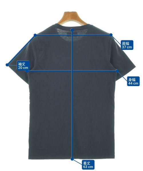 SATURDAYS NEW YORK CITY（サタデーズニューヨークシティー）Tシャツ・カットソー 紺 サイズ:XS メンズ/2200676531039