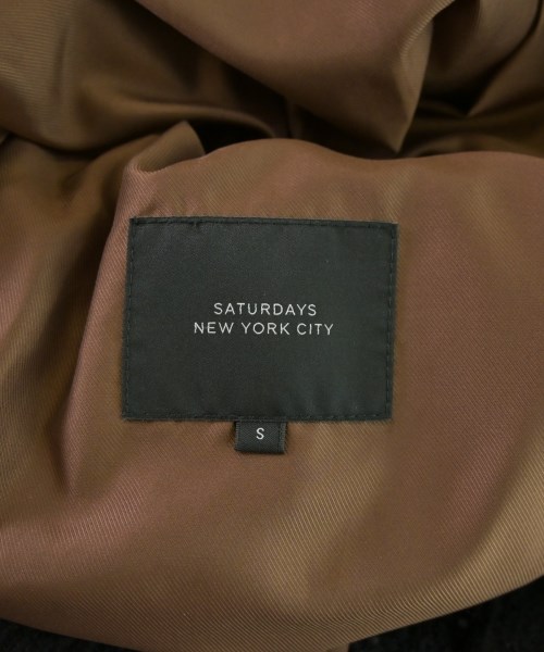 SATURDAYS NEW YORK CITY（サタデーズニューヨークシティー）ブルゾン 黒 サイズ:S メンズ/2200674045088